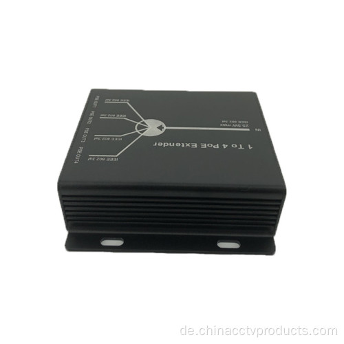 1 in 4 out Poe Extender mit PoE